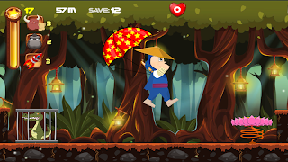 Ninja Adventure Jungle Island Run الملصق