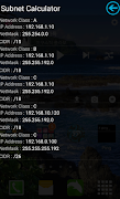 Subnet Calculator ภาพหน้าจอ 1