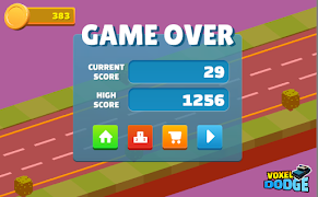 3 Schermata Voxel Dodge