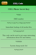 Mobiles Secret Codes of ITEL اسکرین شاٹ 2