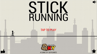 Poster Stick Running