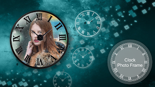 Clock Photo Frame Plakat