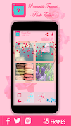 2 Schermata Romantic Frames - Photo Editor