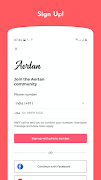 Aertan React Native Theme Screenshot 2