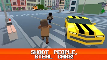 Pixel Crime City 3D imagem de tela 1