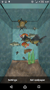 3D Aquarium LWP screenshot 4