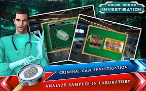 Criminal Case investigation : Hidden Objects Free স্ক্রিনশট 2