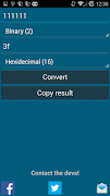 Binary Hex Decimal Converter screenshot 1