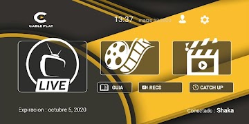برنامه‌نما Cable Play Gold عکس از صفحه