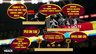 LeBron James Run 스크린샷 1