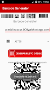 Barcode Generator स्क्रीनशॉट 2