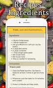 Recipes app for free - All indian recipes book 스크린샷 2