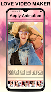 Love Photo Video Maker - Heart Effects with Music 截圖 3