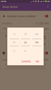 Sleep Better: Airplane mode scheduler and ... zzZz 截图 2