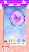 Słodkie Widget Zegar screenshot 3