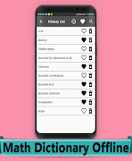 Math Dictionary Offline screenshot 4