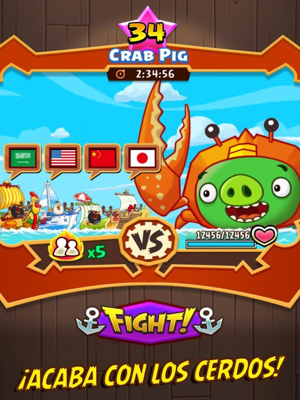 Descargar APK de Angry Birds Fight! RPG Puzzle