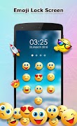 Emoji lock screen poster