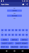 Byte Editor تصوير الشاشة 1