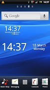 Simple Digital Clock Widget plakat