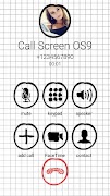 Call Screen Theme Sketch ภาพหน้าจอ 2