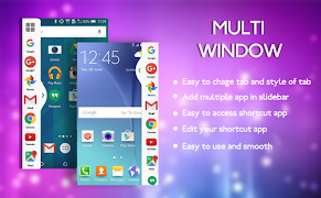 Multi Window Manager : Edge Split Screen اسکرین شاٹ 4