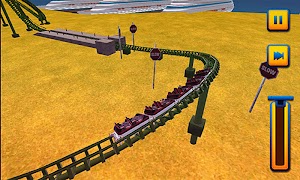Roller Coaster 3D Simulator capture d'écran 2