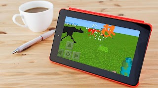 MCPE Gun Mod - Machine Gun Turret تصوير الشاشة 1