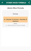 Chemistry Formulas 스크린샷 1