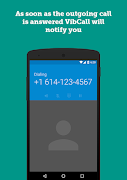 برنامه‌نما VibCall - Vibrate on answer عکس از صفحه