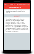 Air Hostess Interview Question screenshot 4