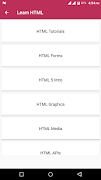 Learn HTML Pro - Offline Program Run screenshot 5