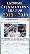 Livescore Championship 2018 - 2019 स्क्रीनशॉट 5