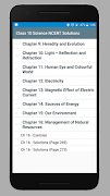 Class 10 Science NCERT Solutions 스크린샷 1