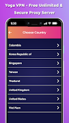 Yoga VPN - Free Unlimited And Secure Proxy imagem de tela 5