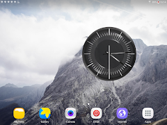 Classic Black Clock Widget screenshot 7