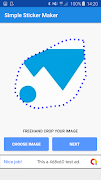 برنامه‌نما Simple Sticker Maker عکس از صفحه