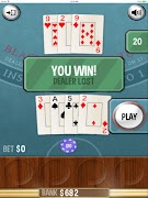 Blackjack 21 syot layar 6