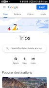 Flight Search - Google Flights screenshot 1