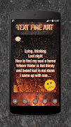 Fire Text Name Art 스크린샷 5