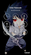 برنامه‌نما Uchiha Sasuke Lockscreen Wallpaper عکس از صفحه