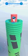 برنامه‌نما Falling Ball - Drop Through Platforms عکس از صفحه
