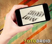 Hand lettering 3D screenshot 4