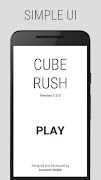 Cube Rush - Arcade Game poster