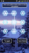 Snowfall Lock screen theme স্ক্রিনশট 2