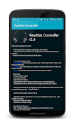 HeadSet Remote Control(tablet) screenshot 3