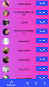 Followers for instagram simulator Unfollowers pro captura de pantalla 4
