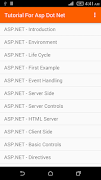 Asp.Net Tutorial স্ক্রিনশট 1