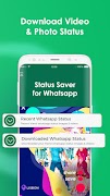 Status Saver For Whatsapp - New Status Saver 2020 screenshot 1