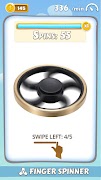 Finger Fidget Spinner 3D - Realistic Fidget Game capture d'écran 1